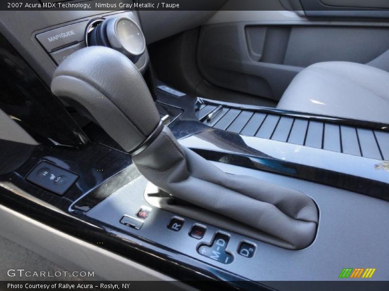 Nimbus Gray Metallic / Taupe 2007 Acura MDX Technology