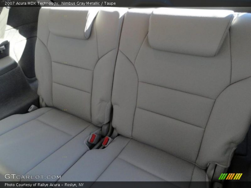 Nimbus Gray Metallic / Taupe 2007 Acura MDX Technology