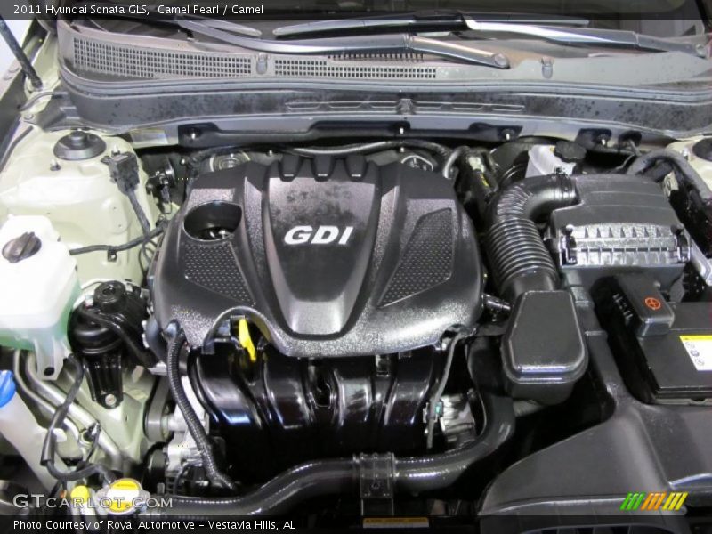  2011 Sonata GLS Engine - 2.4 Liter GDI DOHC 16-Valve CVVT 4 Cylinder