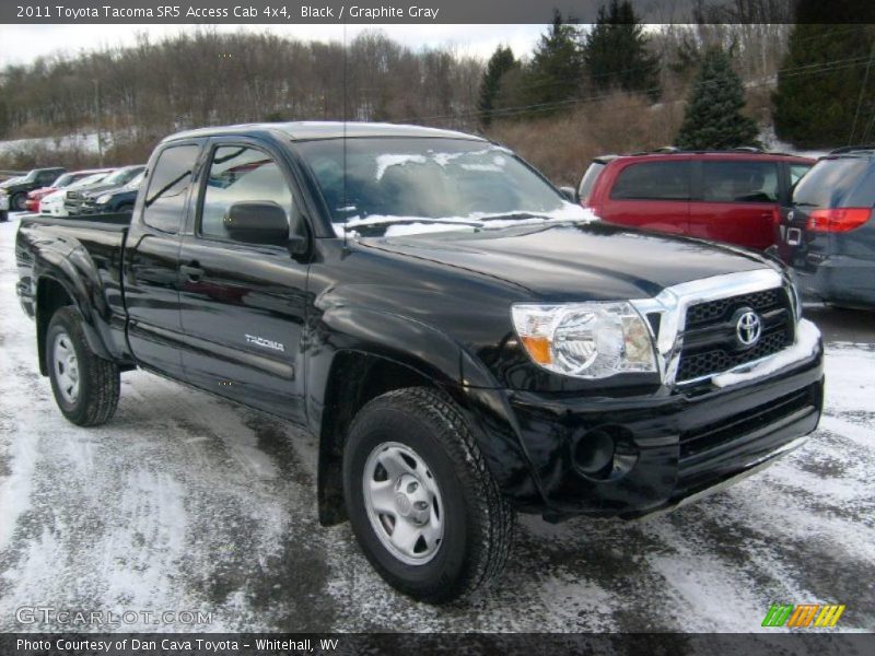 Black / Graphite Gray 2011 Toyota Tacoma SR5 Access Cab 4x4