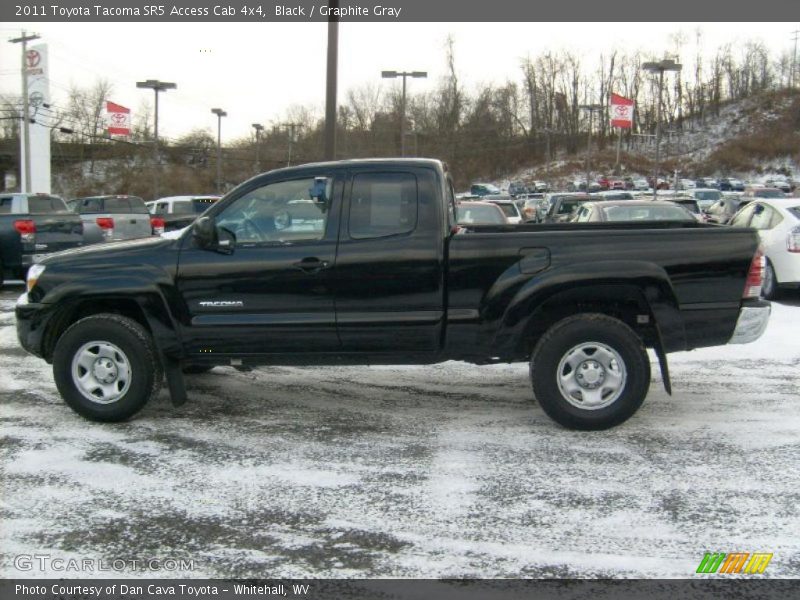 Black / Graphite Gray 2011 Toyota Tacoma SR5 Access Cab 4x4