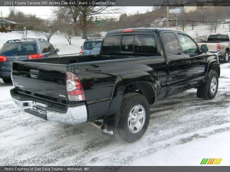 Black / Graphite Gray 2011 Toyota Tacoma SR5 Access Cab 4x4