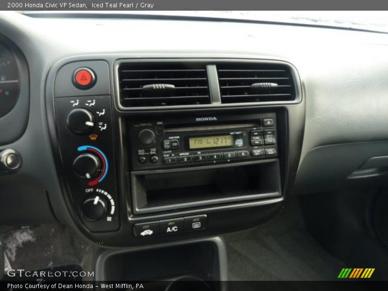 Controls of 2000 Civic VP Sedan