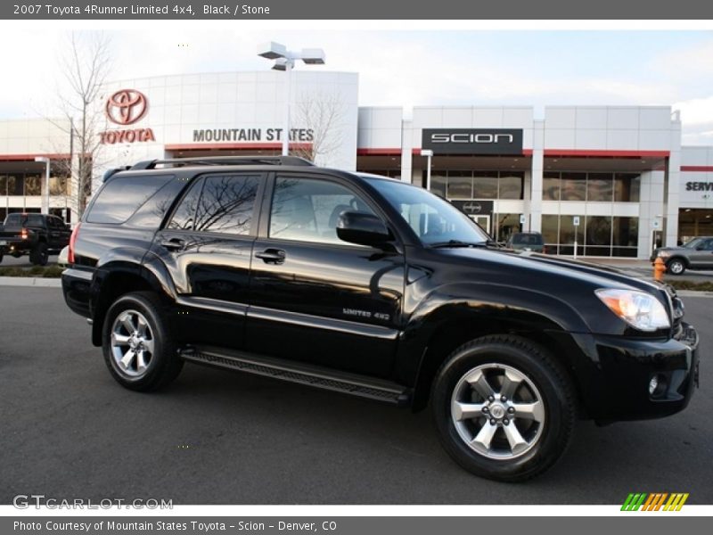 Black / Stone 2007 Toyota 4Runner Limited 4x4