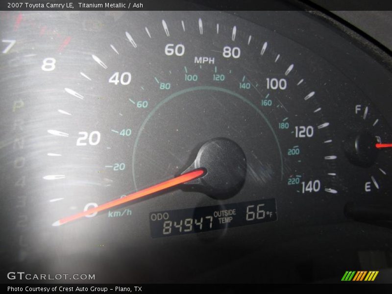 Titanium Metallic / Ash 2007 Toyota Camry LE