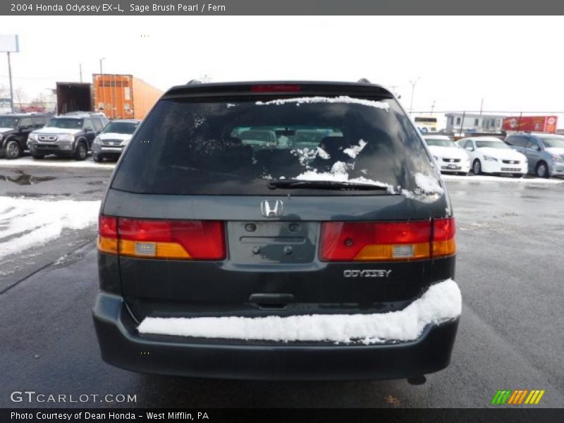 Sage Brush Pearl / Fern 2004 Honda Odyssey EX-L
