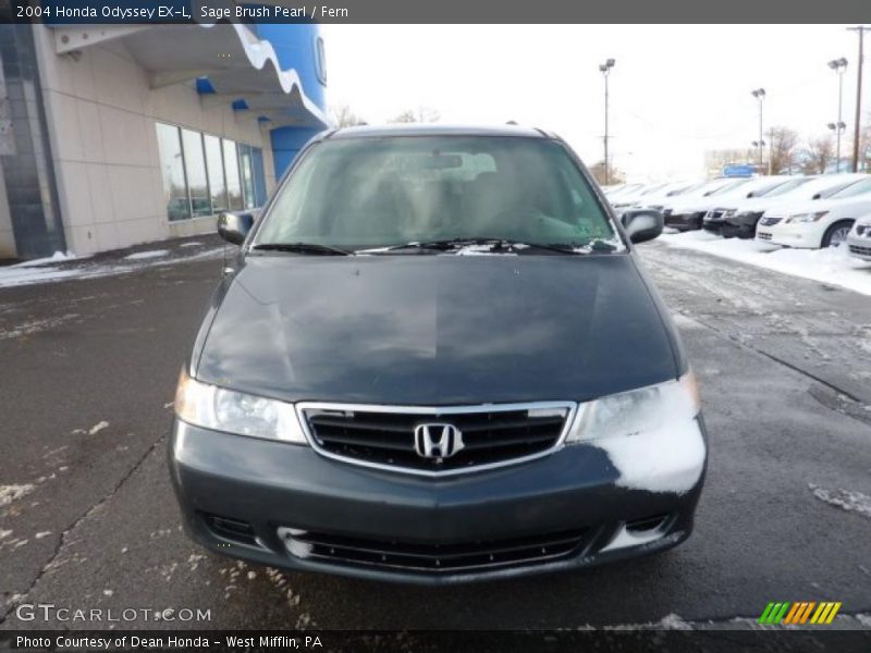 Sage Brush Pearl / Fern 2004 Honda Odyssey EX-L