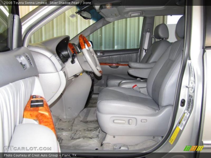 Silver Shadow Pearl / Stone 2008 Toyota Sienna Limited
