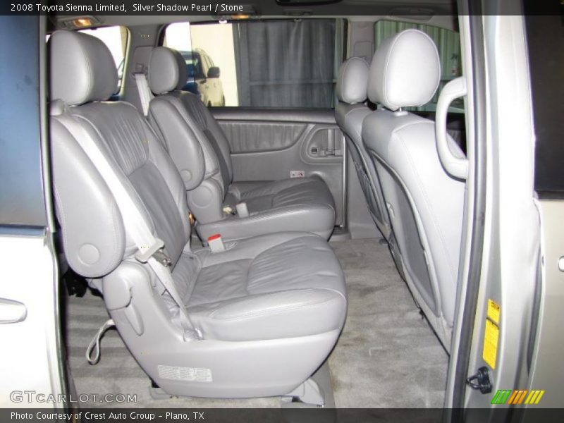 Silver Shadow Pearl / Stone 2008 Toyota Sienna Limited