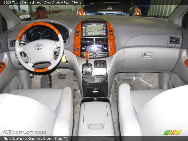 Silver Shadow Pearl / Stone 2008 Toyota Sienna Limited
