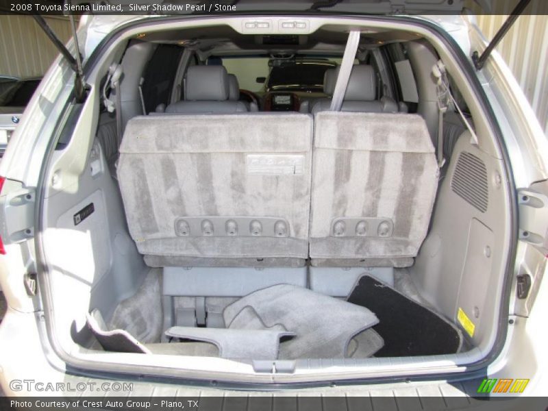 Silver Shadow Pearl / Stone 2008 Toyota Sienna Limited