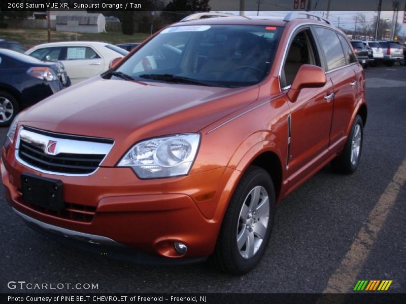 Sunburst Orange / Tan 2008 Saturn VUE XR