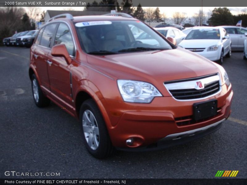 Sunburst Orange / Tan 2008 Saturn VUE XR
