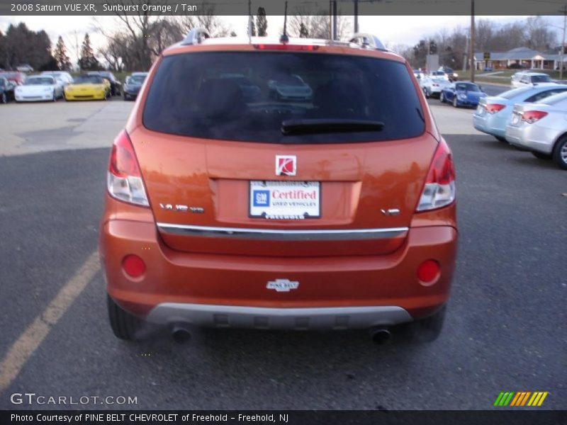 Sunburst Orange / Tan 2008 Saturn VUE XR