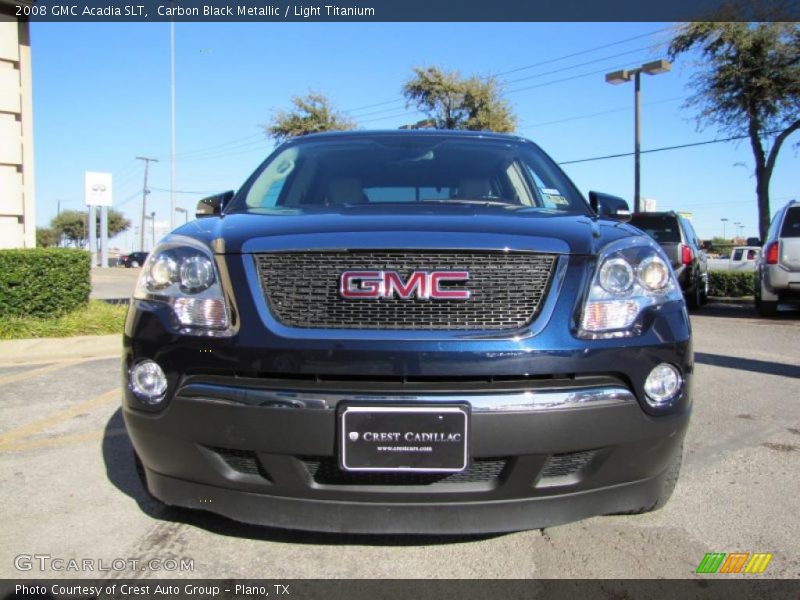 Carbon Black Metallic / Light Titanium 2008 GMC Acadia SLT