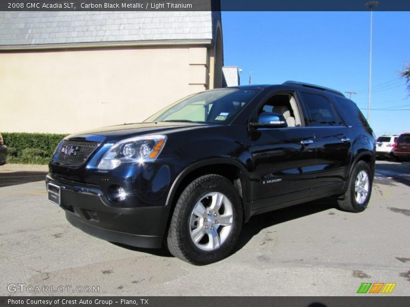 Carbon Black Metallic / Light Titanium 2008 GMC Acadia SLT