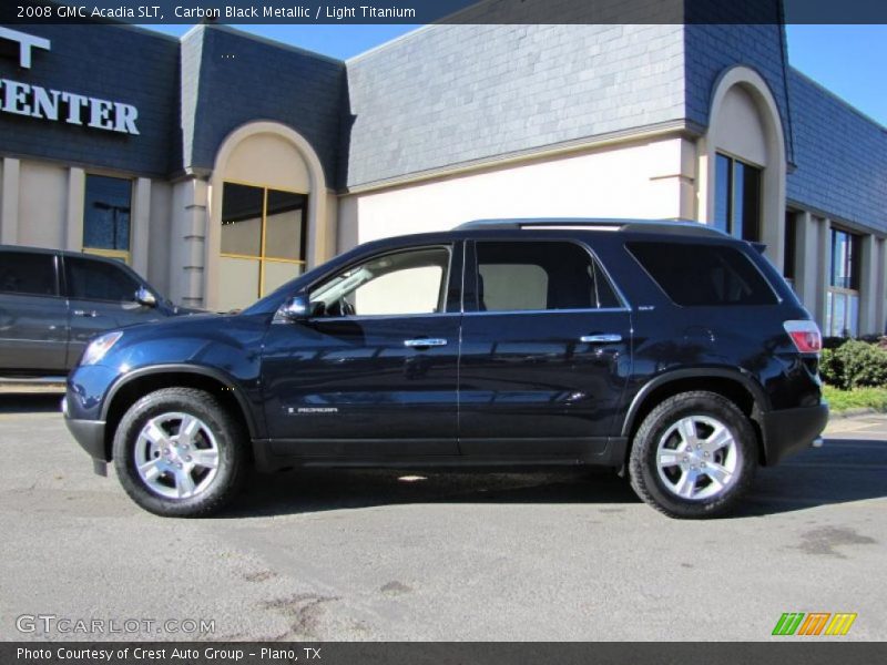 Carbon Black Metallic / Light Titanium 2008 GMC Acadia SLT