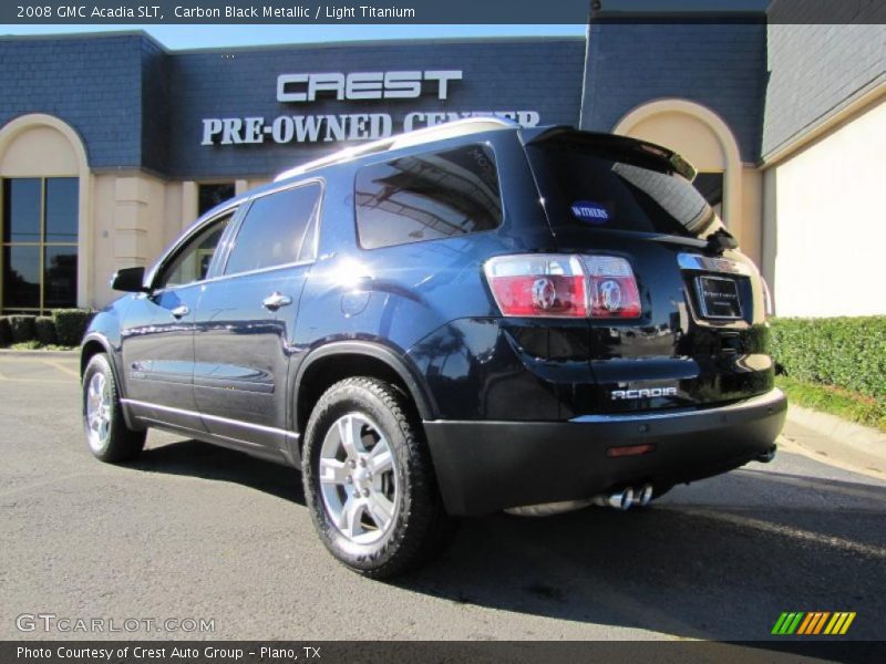 Carbon Black Metallic / Light Titanium 2008 GMC Acadia SLT