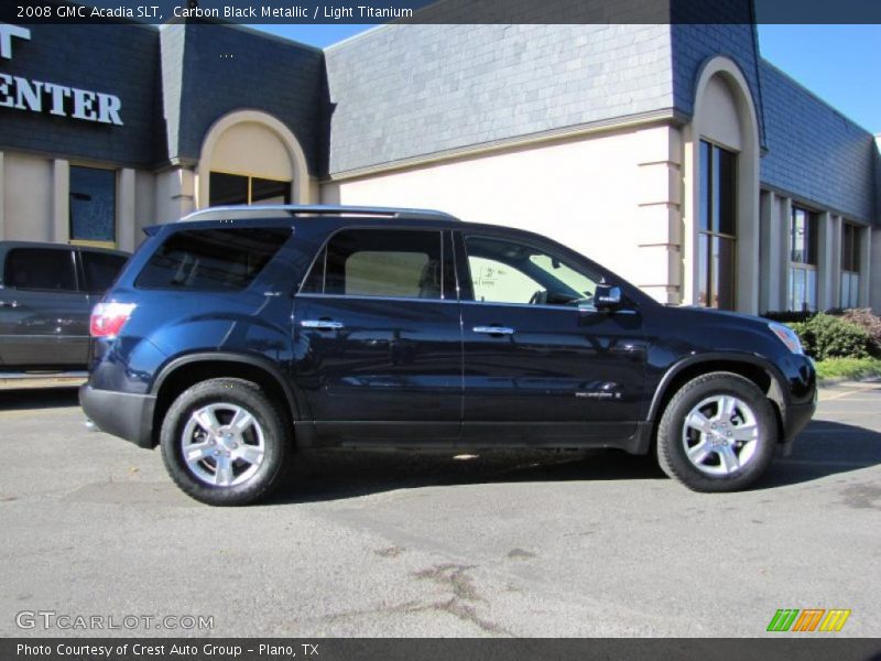 Carbon Black Metallic / Light Titanium 2008 GMC Acadia SLT