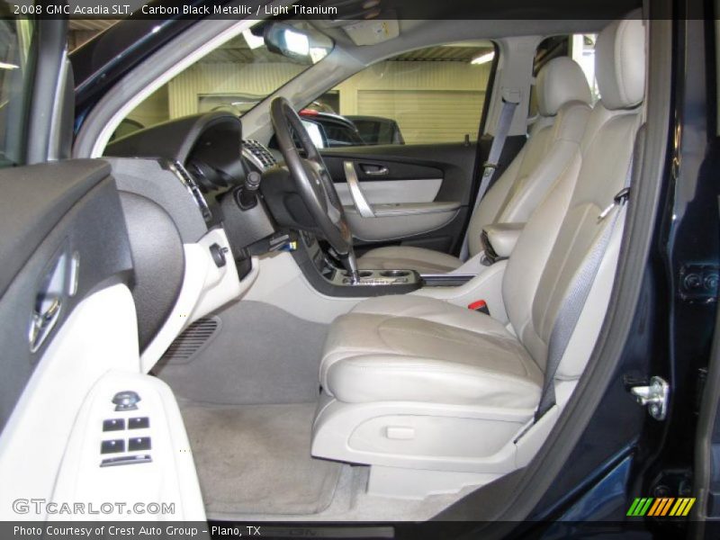 Carbon Black Metallic / Light Titanium 2008 GMC Acadia SLT
