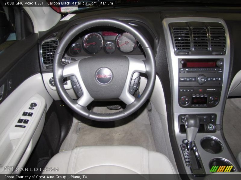 Carbon Black Metallic / Light Titanium 2008 GMC Acadia SLT