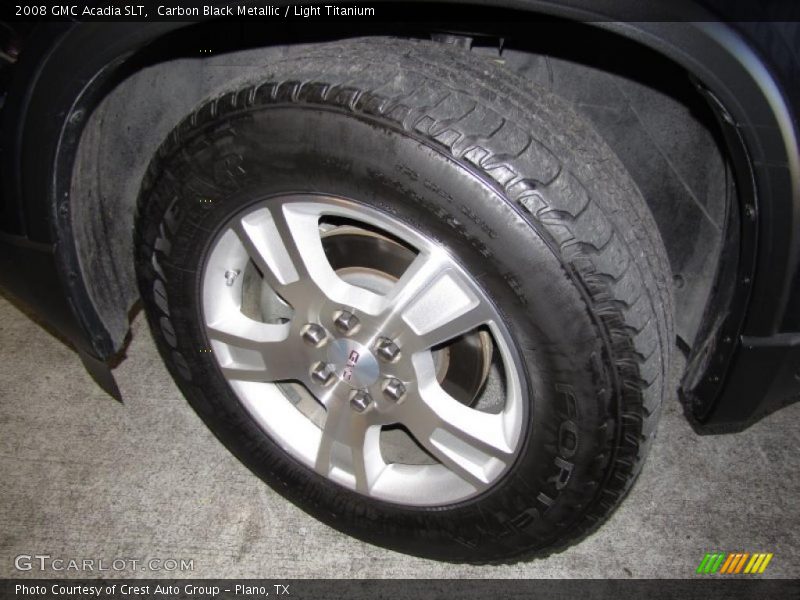 Carbon Black Metallic / Light Titanium 2008 GMC Acadia SLT