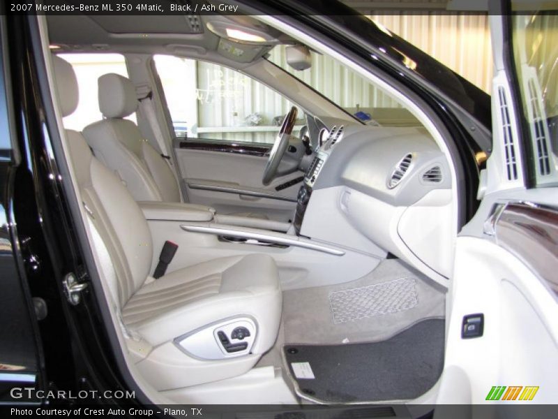 Black / Ash Grey 2007 Mercedes-Benz ML 350 4Matic