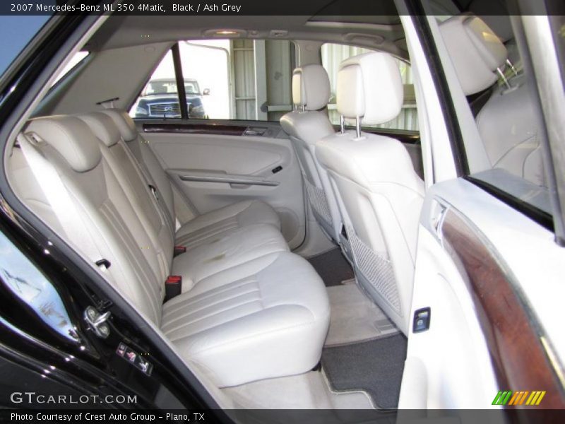 Black / Ash Grey 2007 Mercedes-Benz ML 350 4Matic