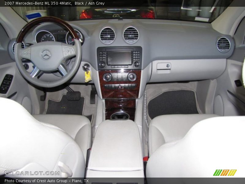 Black / Ash Grey 2007 Mercedes-Benz ML 350 4Matic