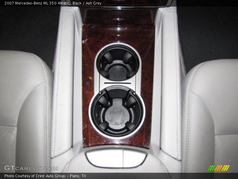 Black / Ash Grey 2007 Mercedes-Benz ML 350 4Matic