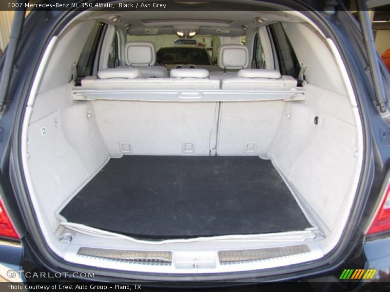 Black / Ash Grey 2007 Mercedes-Benz ML 350 4Matic