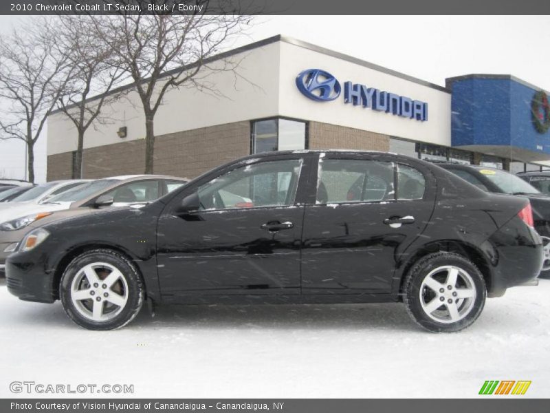 Black / Ebony 2010 Chevrolet Cobalt LT Sedan