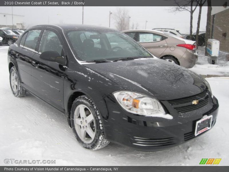 Black / Ebony 2010 Chevrolet Cobalt LT Sedan
