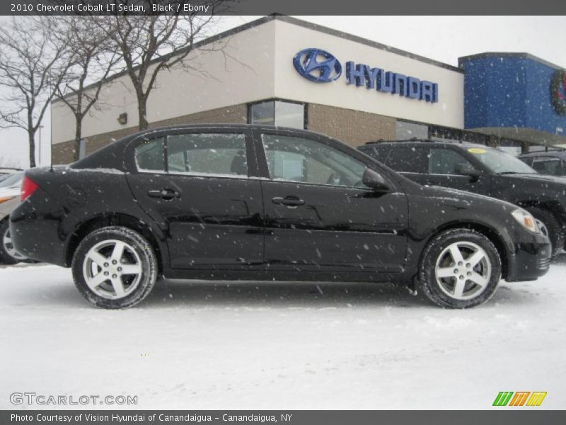 Black / Ebony 2010 Chevrolet Cobalt LT Sedan