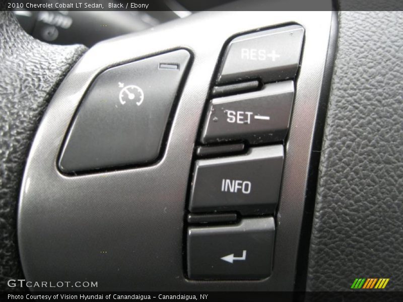 Black / Ebony 2010 Chevrolet Cobalt LT Sedan