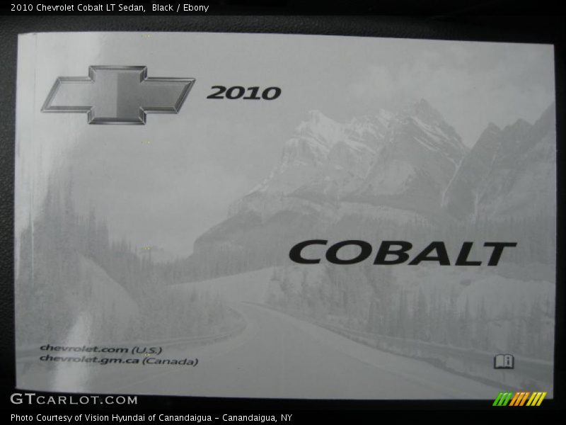 Black / Ebony 2010 Chevrolet Cobalt LT Sedan