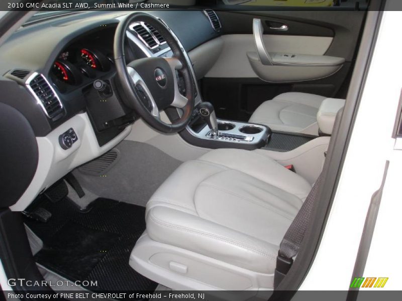  2010 Acadia SLT AWD Cashmere Interior