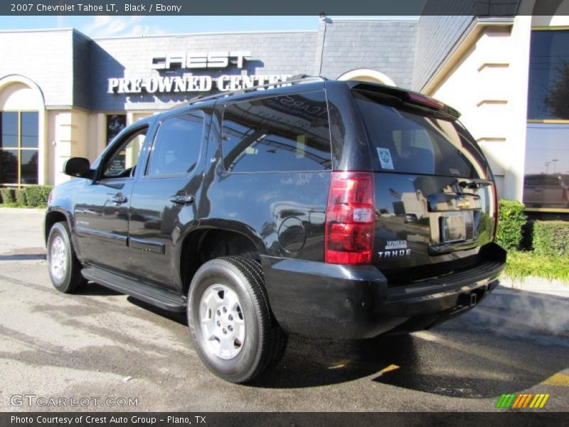 Black / Ebony 2007 Chevrolet Tahoe LT
