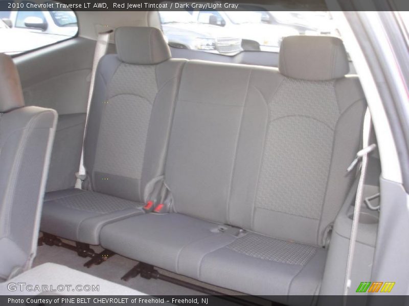 Red Jewel Tintcoat / Dark Gray/Light Gray 2010 Chevrolet Traverse LT AWD