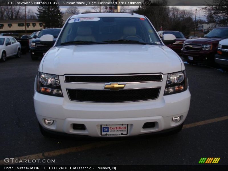 Summit White / Light Cashmere/Dark Cashmere 2010 Chevrolet Suburban LT 4x4