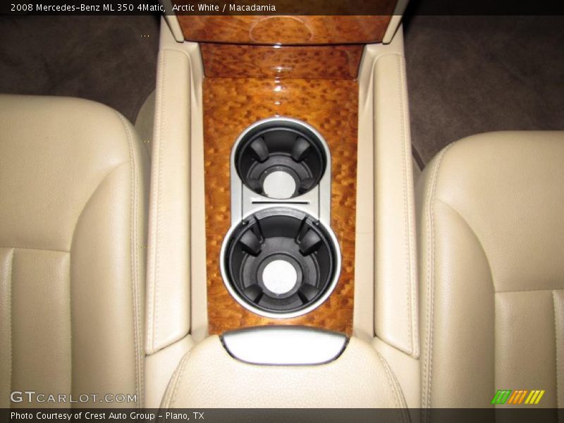 Arctic White / Macadamia 2008 Mercedes-Benz ML 350 4Matic