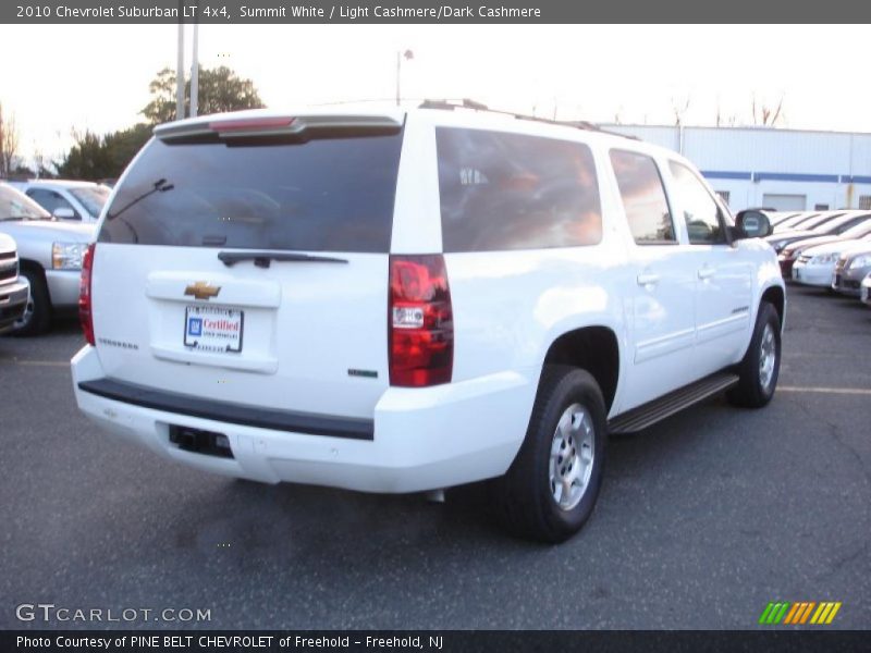 Summit White / Light Cashmere/Dark Cashmere 2010 Chevrolet Suburban LT 4x4