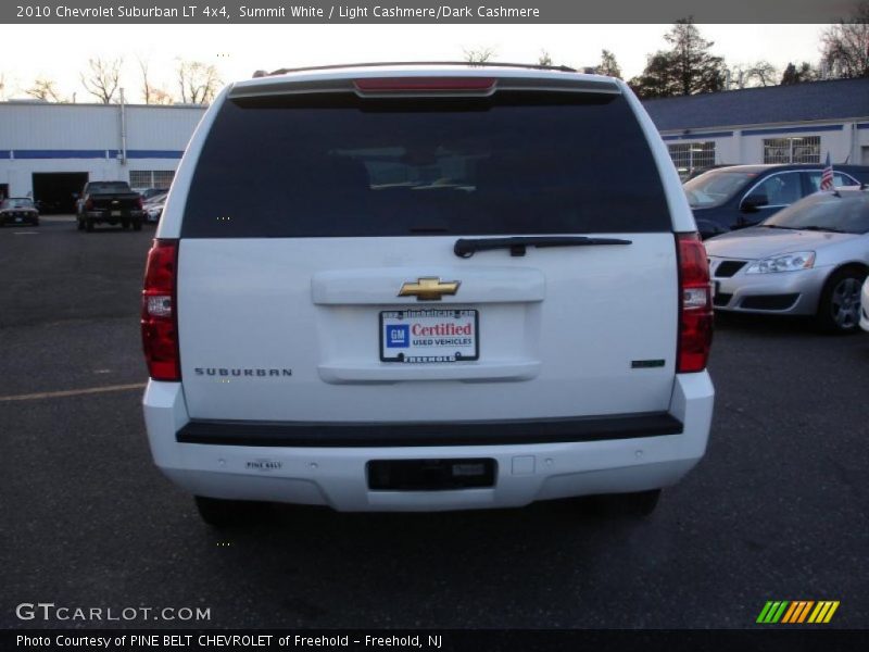 Summit White / Light Cashmere/Dark Cashmere 2010 Chevrolet Suburban LT 4x4