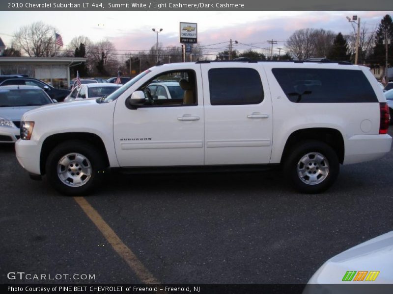 Summit White / Light Cashmere/Dark Cashmere 2010 Chevrolet Suburban LT 4x4