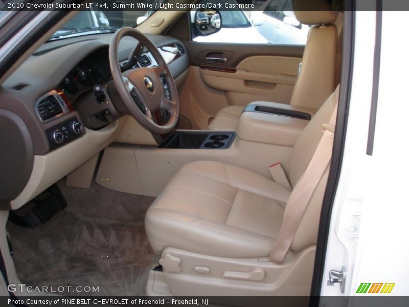 Summit White / Light Cashmere/Dark Cashmere 2010 Chevrolet Suburban LT 4x4