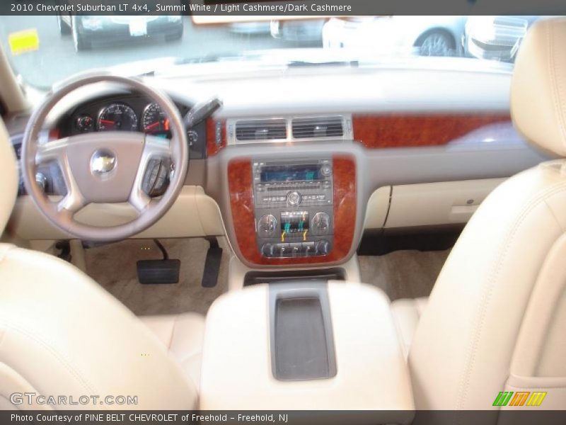 Summit White / Light Cashmere/Dark Cashmere 2010 Chevrolet Suburban LT 4x4