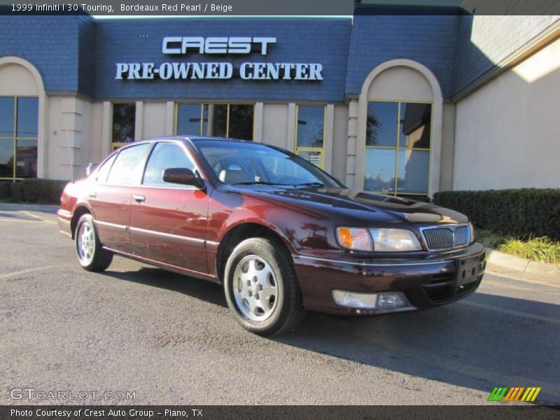 Bordeaux Red Pearl / Beige 1999 Infiniti I 30 Touring