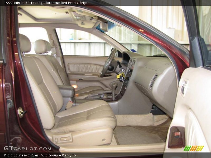 Bordeaux Red Pearl / Beige 1999 Infiniti I 30 Touring