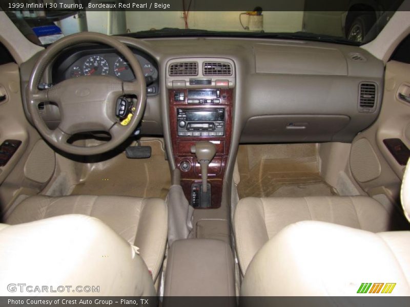 Bordeaux Red Pearl / Beige 1999 Infiniti I 30 Touring