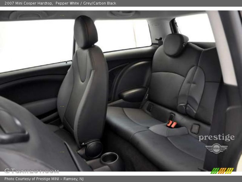 Pepper White / Grey/Carbon Black 2007 Mini Cooper Hardtop